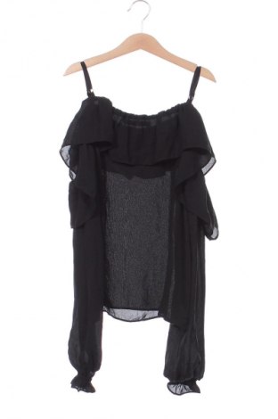 Дамска блуза Gina Tricot, Размер XS, Цвят Черен, Цена 20,99 лв.