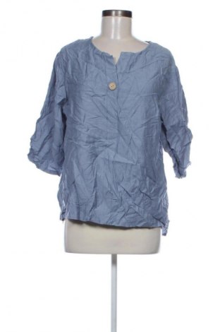 Damen Shirt NEW COLLECTION, Größe M, Farbe Blau, Preis 9,99 €