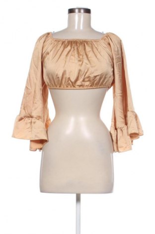 Damen Shirt NEW COLLECTION, Größe M, Farbe Golden, Preis 9,99 €