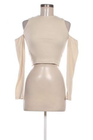 Damen Shirt Stradivarius, Größe S, Farbe Beige, Preis € 6,99