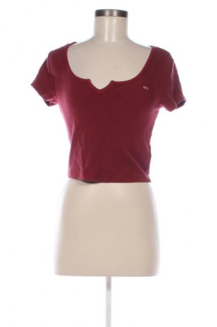 Damen Shirt Tommy Jeans, Größe S, Farbe Rot, Preis 37,99 €