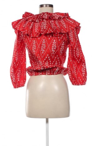 Bluză de femei Zara Knitwear, Mărime S, Culoare Roșu, Preț 35,99 Lei