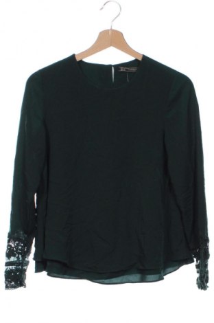 Damen Shirt Zara Trafaluc, Größe XS, Farbe Grün, Preis 7,99 €