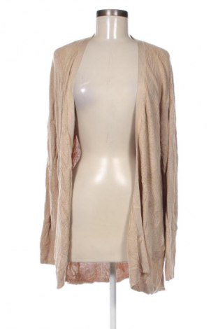 Damen Strickjacke Manguun, Größe L, Farbe Beige, Preis 10,99 €