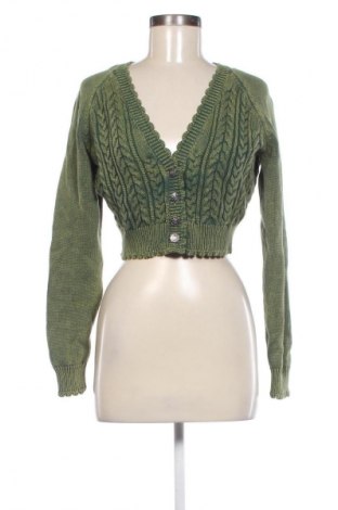 Cardigan de damă Zara, Mărime M, Culoare Verde, Preț 100,93 Lei