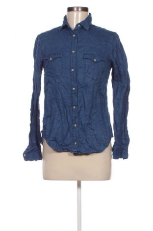 Damenbluse Massimo Dutti, Größe M, Farbe Blau, Preis 28,99 €