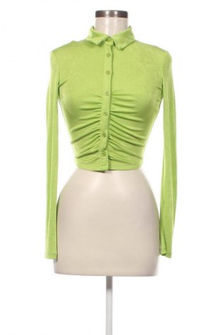 Cămașă de femei Pull&Bear, Mărime S, Culoare Verde, Preț 32,99 Lei