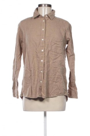 Damenbluse Uniqlo, Größe L, Farbe Beige, Preis 11,99 €