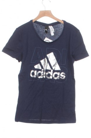 Damen T-Shirt Adidas, Größe XS, Farbe Blau, Preis € 37,50