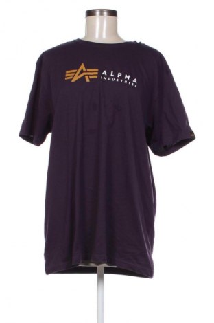 Damski T-shirt Alpha Industries, Rozmiar XL, Kolor Fioletowy, Cena 177,99 zł