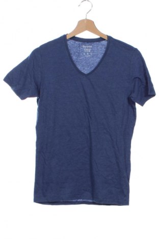 Γυναικείο t-shirt Bershka, Μέγεθος XS, Χρώμα Μπλέ, Τιμή 4,99 €