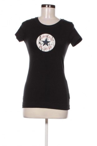 Damen T-Shirt Converse, Größe S, Farbe Schwarz, Preis 37,50 €