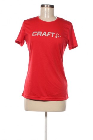 Γυναικείο t-shirt Craft, Μέγεθος M, Χρώμα Κόκκινο, Τιμή 13,99 €