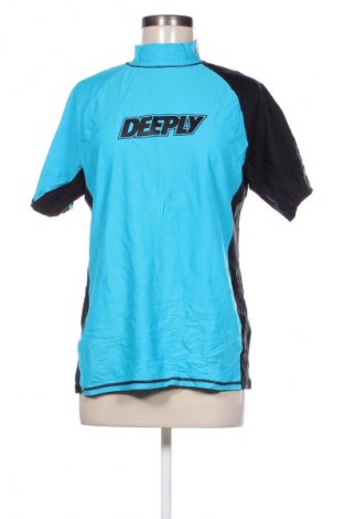 Damen T-Shirt Deeply, Größe XL, Farbe Blau, Preis 14,99 €