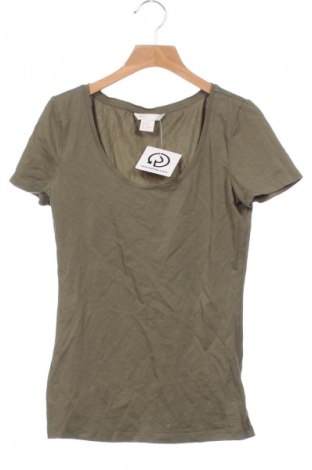 Damen T-Shirt H&M, Größe XS, Farbe Grün, Preis € 5,99