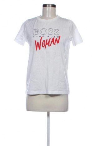 Damen T-Shirt Hugo Boss, Größe L, Farbe Weiß, Preis 94,24 €