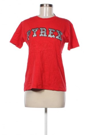 Damen T-Shirt Pyrex, Größe S, Farbe Rot, Preis 9,99 €