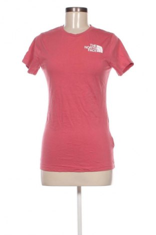 Γυναικείο t-shirt The North Face, Μέγεθος S, Χρώμα Ρόζ , Τιμή 26,99 €