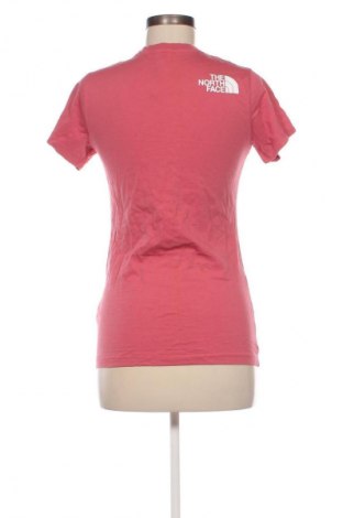 Γυναικείο t-shirt The North Face, Μέγεθος S, Χρώμα Ρόζ , Τιμή 26,99 €