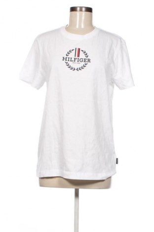 Γυναικείο t-shirt Tommy Hilfiger, Μέγεθος M, Χρώμα Λευκό, Τιμή 43,99 €