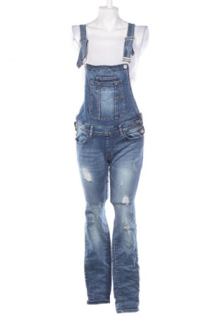 Langer Damen-Overall, Größe L, Farbe Blau, Preis 25,99 €