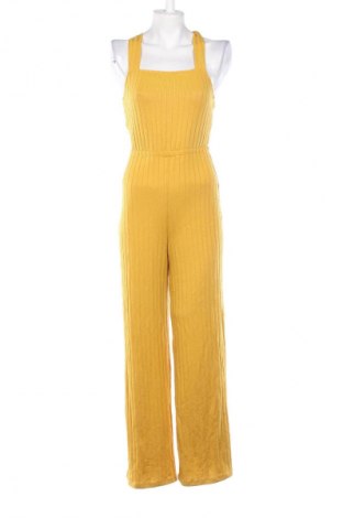 Langer Damen-Overall Bershka, Größe S, Farbe Gelb, Preis 13,99 €