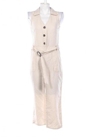 Langer Damen-Overall Cache Cache, Größe S, Farbe Ecru, Preis 13,99 €