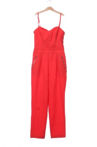 Langer Damen-Overall Miss Selfridge, Größe XXS, Farbe Rot, Preis 12,99 €