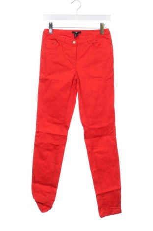 Dámské džíny  H&M, Velikost XS, Barva Červená, Cena  266,00 Kč