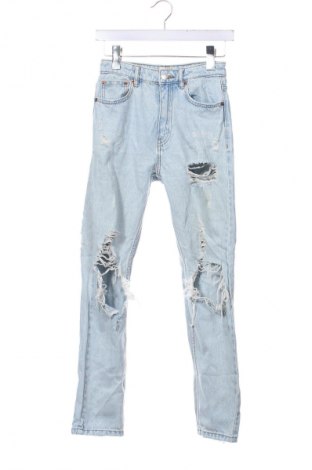 Damskie jeansy Tally Weijl, Rozmiar XS, Kolor Niebieski, Cena 38,99 zł