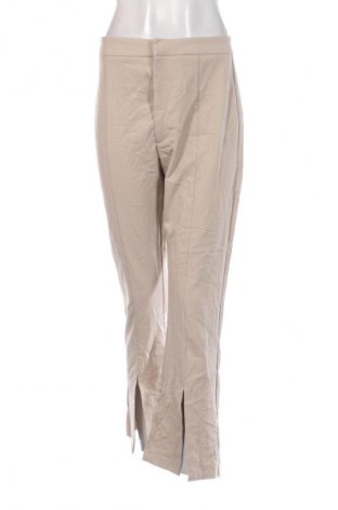 Dámske nohavice Bershka, Veľkosť L, Farba Béžová, Cena  4,95 €