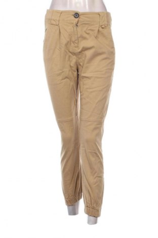 Damskie spodnie Bershka, Rozmiar S, Kolor Beżowy, Cena 28,99 zł