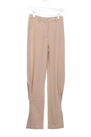 Pantaloni de femei Chloe B x NA-KD, Mărime XS, Culoare Bej, Preț 237,24 Lei