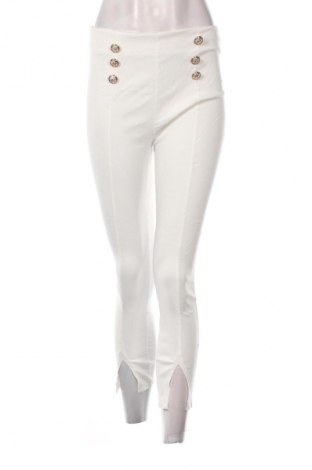 Pantaloni de femei NEW COLLECTION, Mărime S, Culoare Alb, Preț 53,99 Lei