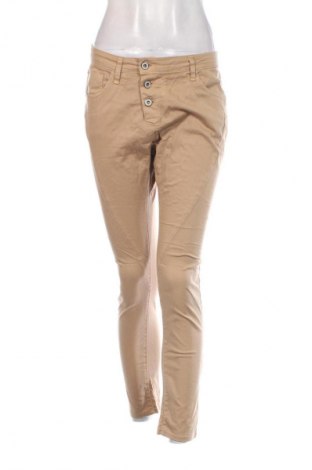 Pantaloni de femei Please, Mărime M, Culoare Bej, Preț 81,99 Lei