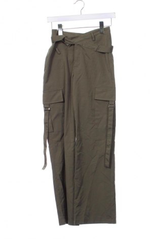 Damskie spodnie SHEIN, Rozmiar XS, Kolor Zielony, Cena 23,99 zł