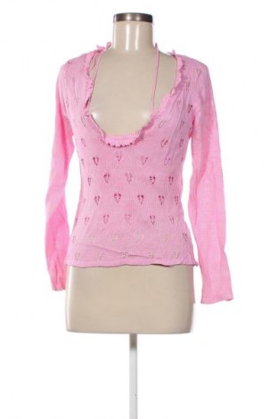 Damski sweter Unbranded, Rozmiar S, Kolor Różowy, Cena 19,99 zł