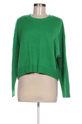 Дамски пуловер H&M Divided, Размер L, Цвят Зелен, Цена 10,99 лв.
