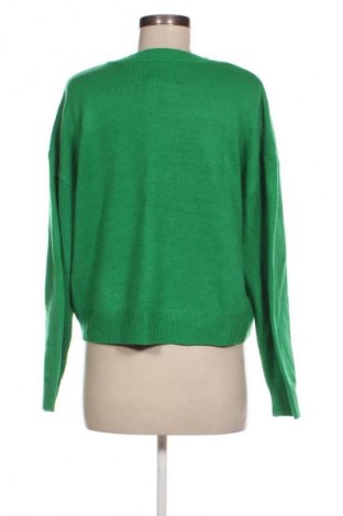 Дамски пуловер H&M Divided, Размер L, Цвят Зелен, Цена 10,99 лв.
