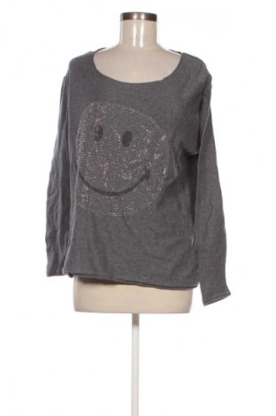 Pulover de femei Smiley, Mărime XL, Culoare Gri, Preț 41,99 Lei