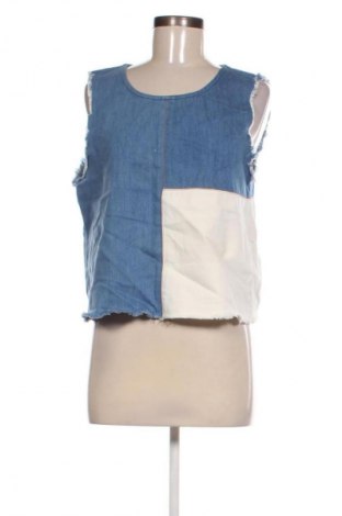 Damentop Cache Cache, Größe L, Farbe Blau, Preis € 4,99