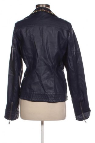 Damen Lederjacke, Größe XXL, Farbe Blau, Preis € 30,00