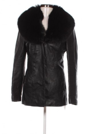 Damen Lederjacke, Größe M, Farbe Schwarz, Preis € 49,62