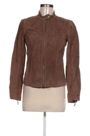 Damen Lederjacke Cache Cache, Größe M, Farbe Braun, Preis 32,99 €