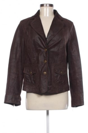 Damen Lederjacke Etam, Größe L, Farbe Braun, Preis 48,99 €