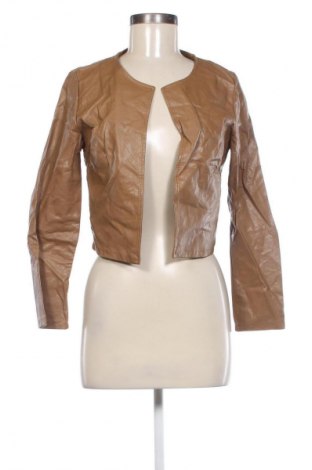 Damen Lederjacke Made In Italy, Größe S, Farbe Beige, Preis € 36,99