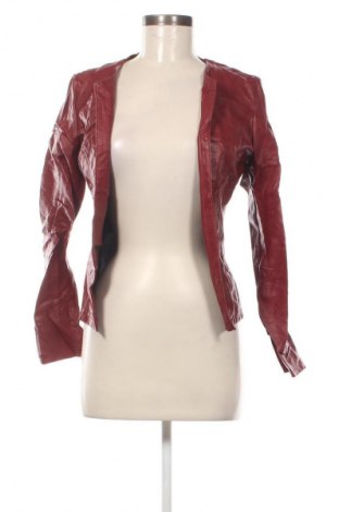 Damen Lederjacke NEW COLLECTION, Größe M, Farbe Rot, Preis 20,99 €