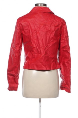 Damen Lederjacke Terranova, Größe L, Farbe Rot, Preis 33,99 €