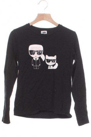 Dziecięca bluzka Karl Lagerfeld, Rozmiar 8-9y/ 134-140 cm, Kolor Czarny, Cena 125,84 zł