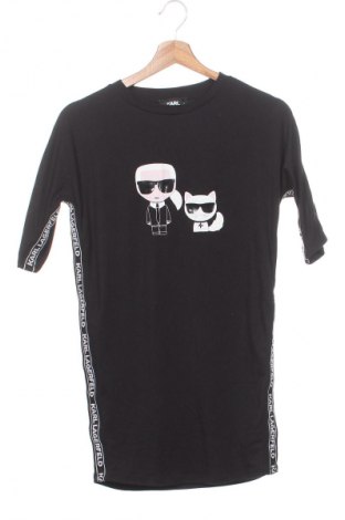 Dziecięca bluzka Karl Lagerfeld, Rozmiar 7-8y/ 128-134 cm, Kolor Czarny, Cena 125,84 zł